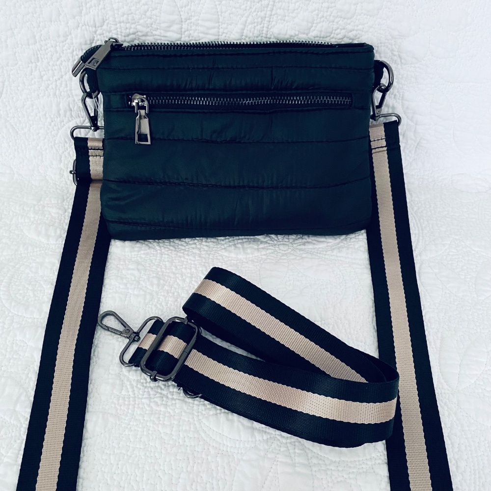 SOLD……Crossbody Zippered Quilted Bag